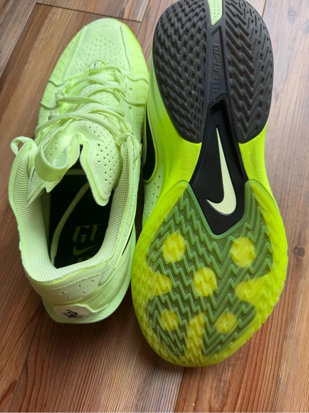 Nike Men's Neon Lime Athletic Sneakers